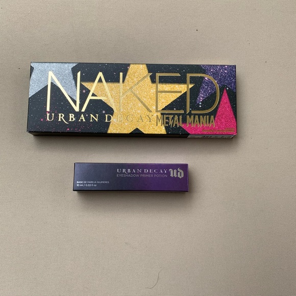 Urban decay, naked, metal mania eyeshadow palette/ eyeshadow primer potion 10 ml - Picture 2 of 6